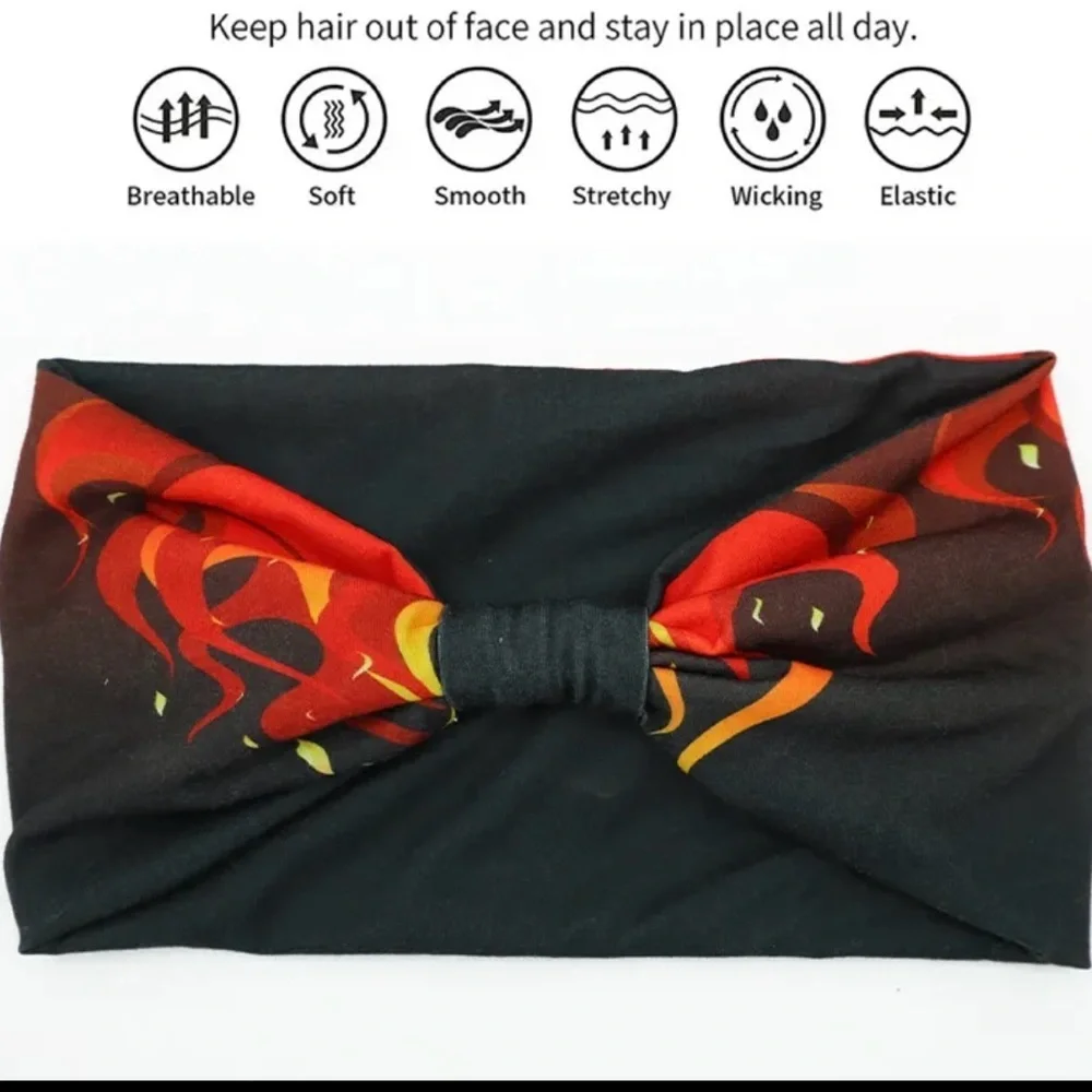 🔥Headbands with flames